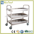 Kitchen cleaning trolley banquet equipment, cleaning restaurant service trolley